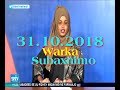 Warka Subaxnimo SNTV 31 10 2018