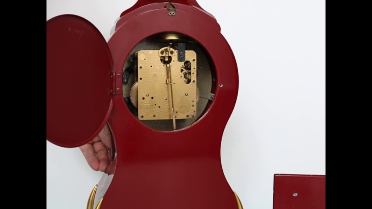 SOLD! EUROCLOCK Vintage Wall Mantel TOP ClockConsole CAST IRON Neuchatel Chime German