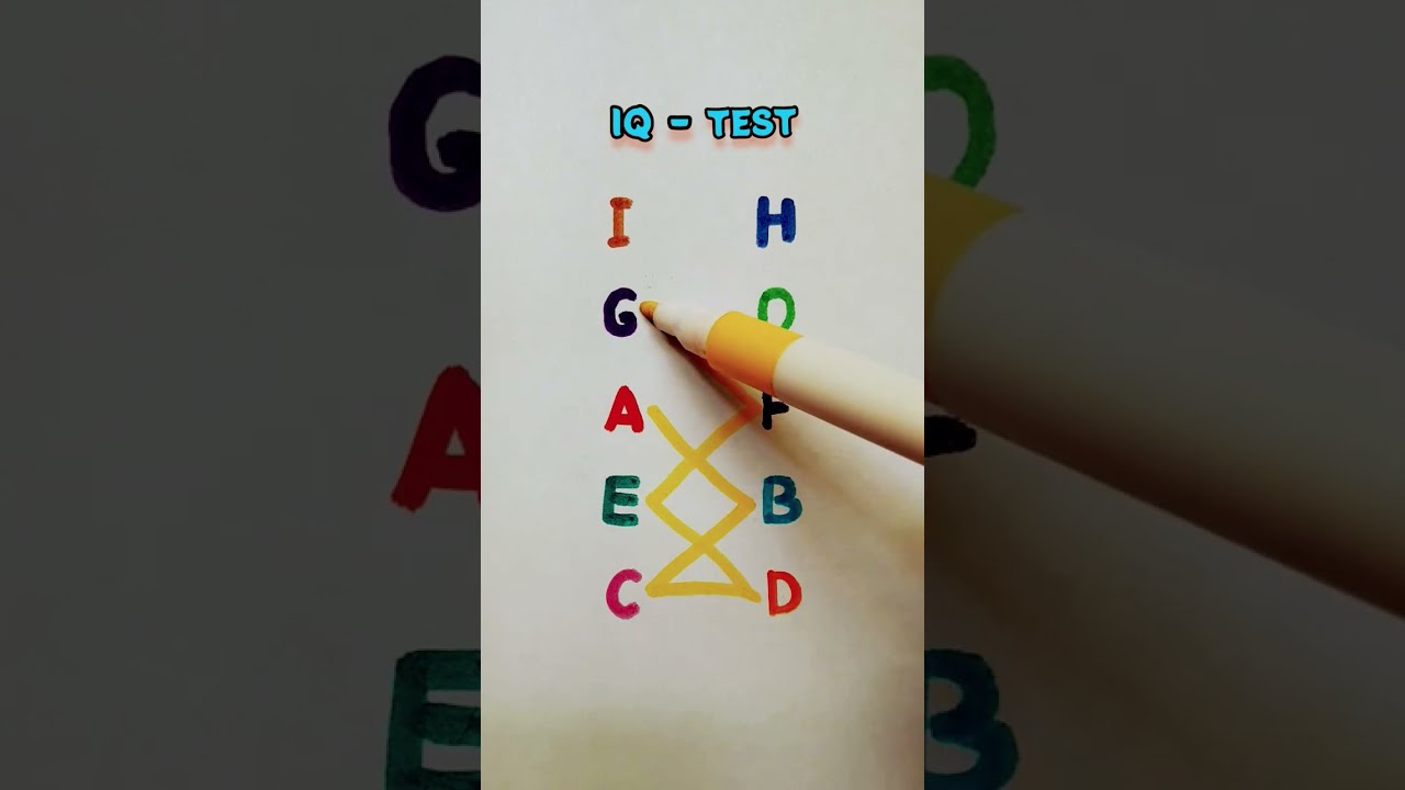 Draw A Checkered Path With Letters Drawing Line