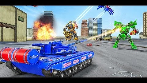 Tank Robot Car Game - Multi Robot Transformation - Android GamePlay | Walk through a Game