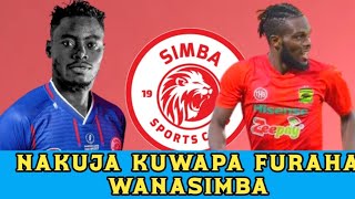 🔴EXCLUSIVE : SIMBA SC YANASA SAINI YA MSHAMBULIAJI HUYU HATARI | MTAFURAHI SANA