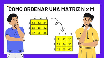 Código para ORDENAR una MATRIZ de dimensión N x M | Ordenamiento Burbuja