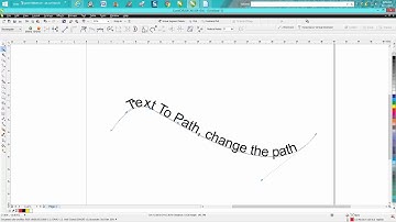Corel Draw Tips & Tricks Text to path Change path