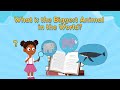What is the Biggest Animal in the World? | Animal Facts | Animal Facts For Kids | Blue Whale Facts