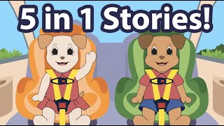 🚗 5 Buckle-Up Adventures Toddlers Will Love | Make Car Seat Battles Disappear! Toddler & Kid Videos