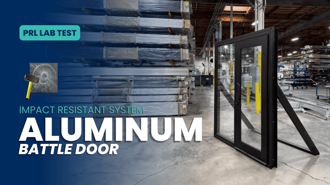 PRL Battle Door: Aluminum Security Door | Real Impact Test