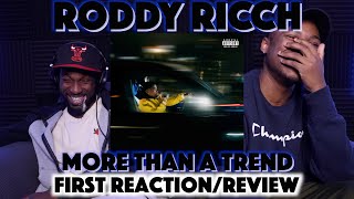 Roddy Ricch - More Than A Trend FIRST REACTION/REVIEW