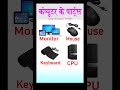 Computer parts..... #gk #computer #parts