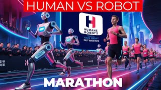 Humanoid Robot Marathon | The Future of AI in Sports | Will Robots Replace Human Athletes?