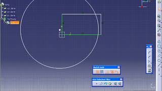 14 Manual Sketch Edit || CATIA V5 Tutorial