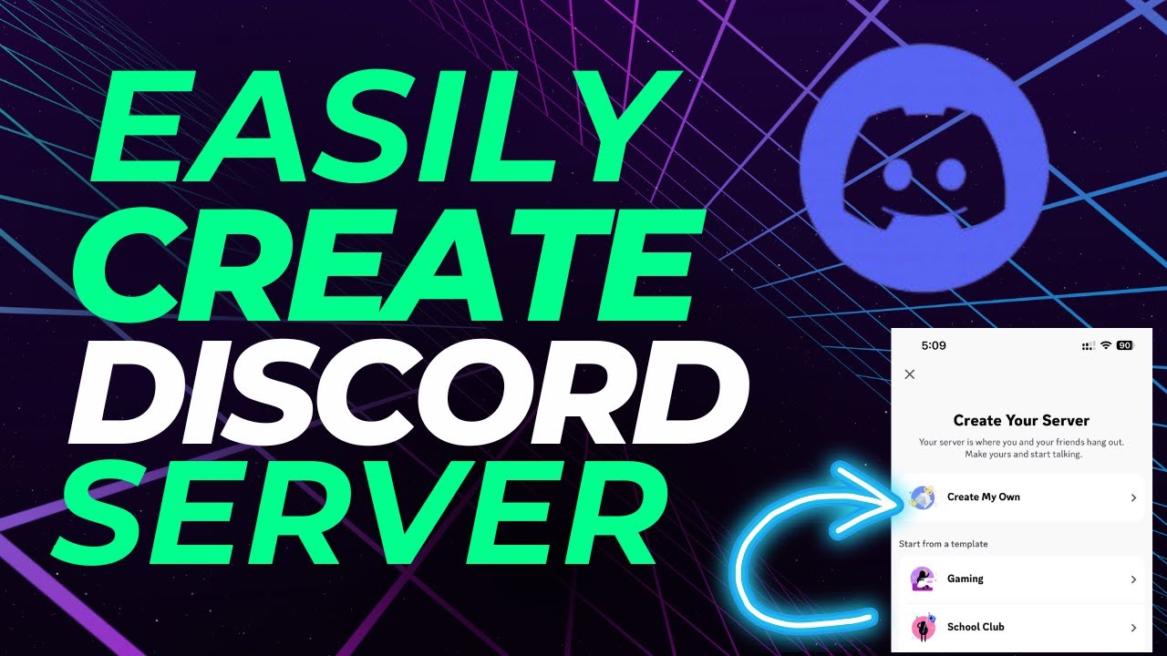 How to Create a Server in Discord | DISCORD SERVER SETUP 2024 - YouTube