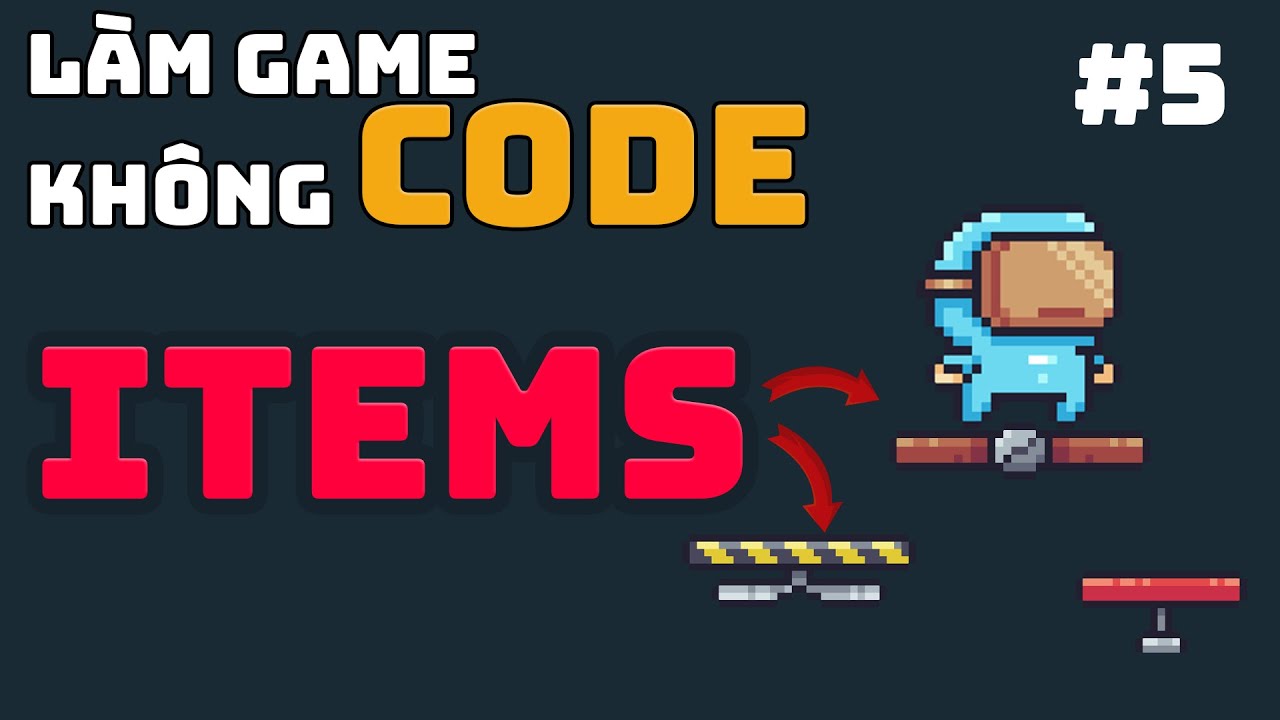 Làm game Unity không code phần 5 Item - YouTube