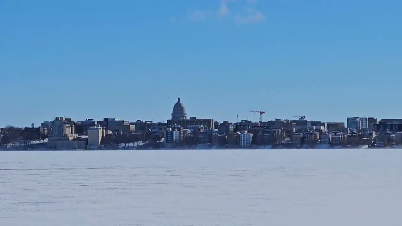 Cold day on Picnic Point. 