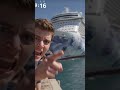 Massive Cruise Ship Starts Sinking at Sea🚢 #Shorts #CruiseShip #viralvideo #ShipSinking #Trending