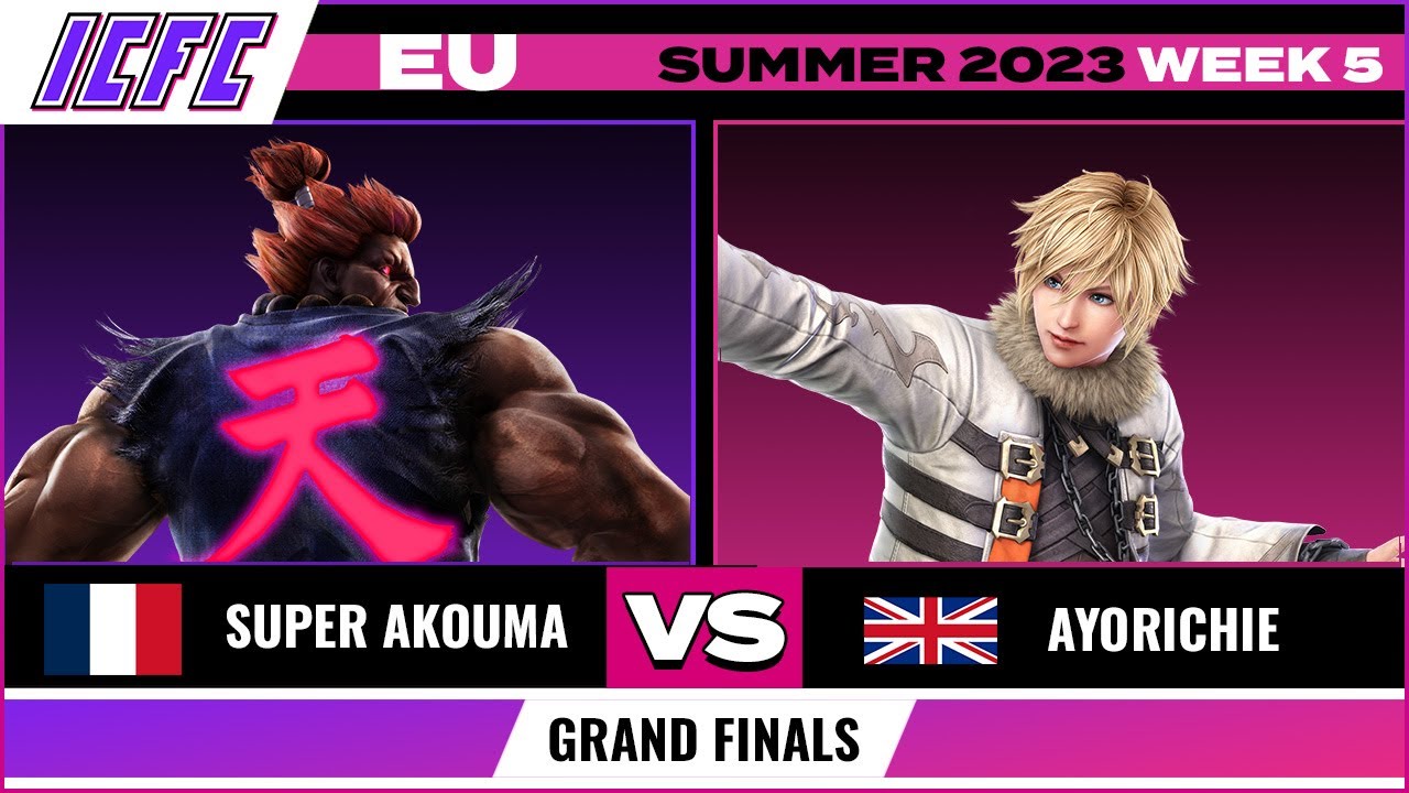 Super Akouma (Akuma) vs AyoRichie (Leo) ICFC Tekken 7 - EU: Summer 2023 - Week 5 Grand Finals