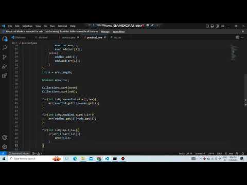 B. Parity Sort | Codeforces Round 888 (Div. 3) | Solution Code In Comment.