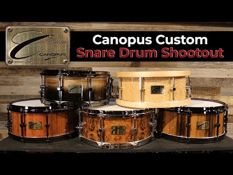 Canopus Snare Drum Showcase 10 One Of A Kind Custom Snares 