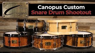 Canopus Snare Drum Showcase - 10 One of a Kind Custom Snares!