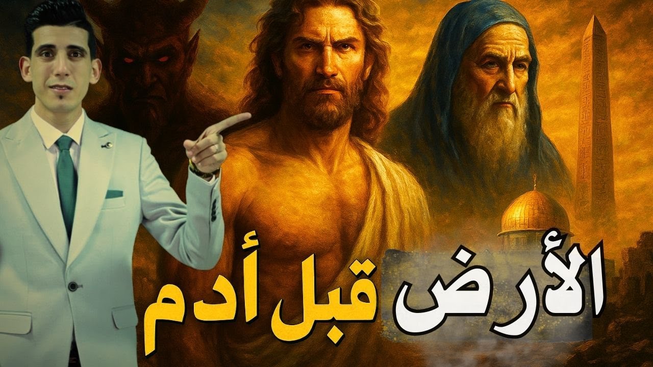 الصراع الأبدي - بين بني آدم وبني اسرائيل: اسرار ما قبل البشر إلى نزول آدم | بدر التاريخ