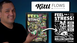 *EASY* Kittl Flows AI Tutorial (Phone Pic to Finished Design)