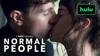 Normal People | Marianne and Connell's First Kiss | Hulu