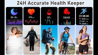Zeacool Fitness Tracker with 24/7 Heart Rate