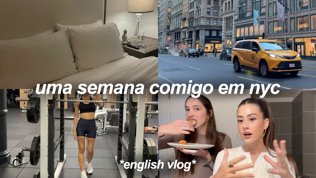 uma semana comigo morando em nova york... falando só em inglês