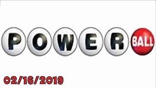 Powerball winning numbers - 02/16/2019