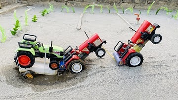Diy Tractor Stuck In Mud Mini Science Project || @Hacks Point