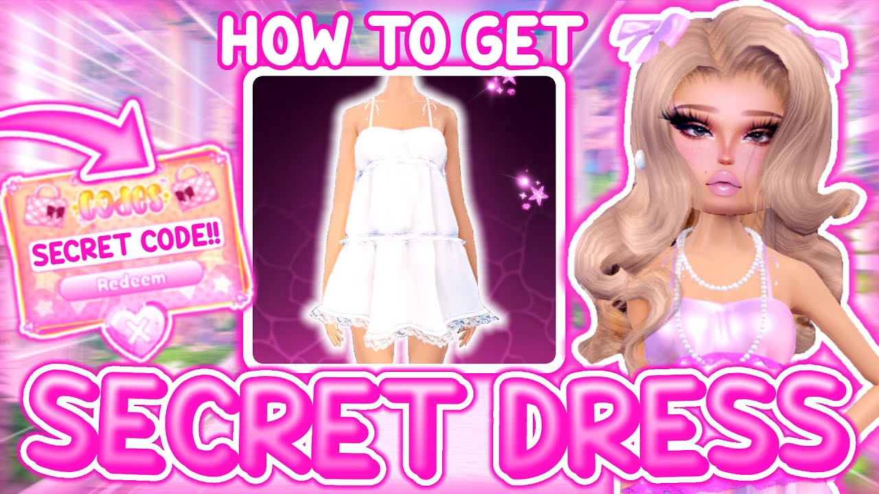 HOW TO GET THE NEW SECRET HIDDEN DRESS IN DRESS TO IMPRESS! *TUTORIAL ...