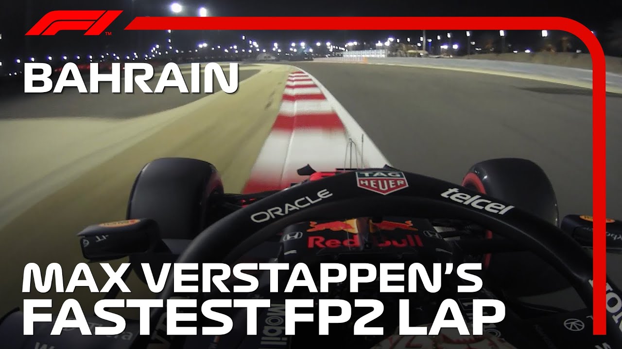 Max Verstappen's Fastest Lap Of FP2 | 2021 Bahrain Grand Prix