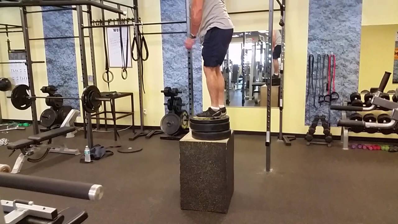 Old Man Jumping on a Box