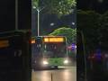 Autobuzul MB Citaro Hybrid #7042 tranzitând Bd. Iuliu Maniu pe retragere cu linia 100