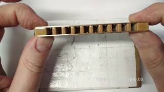 The differences between Basic, Full and Overbend Custom harmonica (and let's talk about screws)