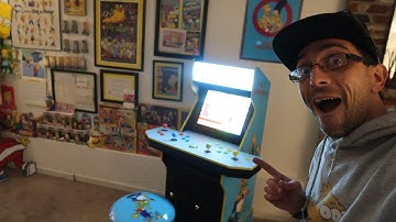 The Simpsons Arcade1up Assembly & Review #kreepers #thesimpsons