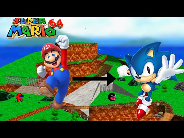 ✩ 𝒽𝒶𝒾𝓁𝑒𝓎 ✩ on X: Super Mario 64 really has evolved. We now have an  entire Sonic the Hedgehog SM64 mod, with its own original moveset, models,  and story. This is honestly