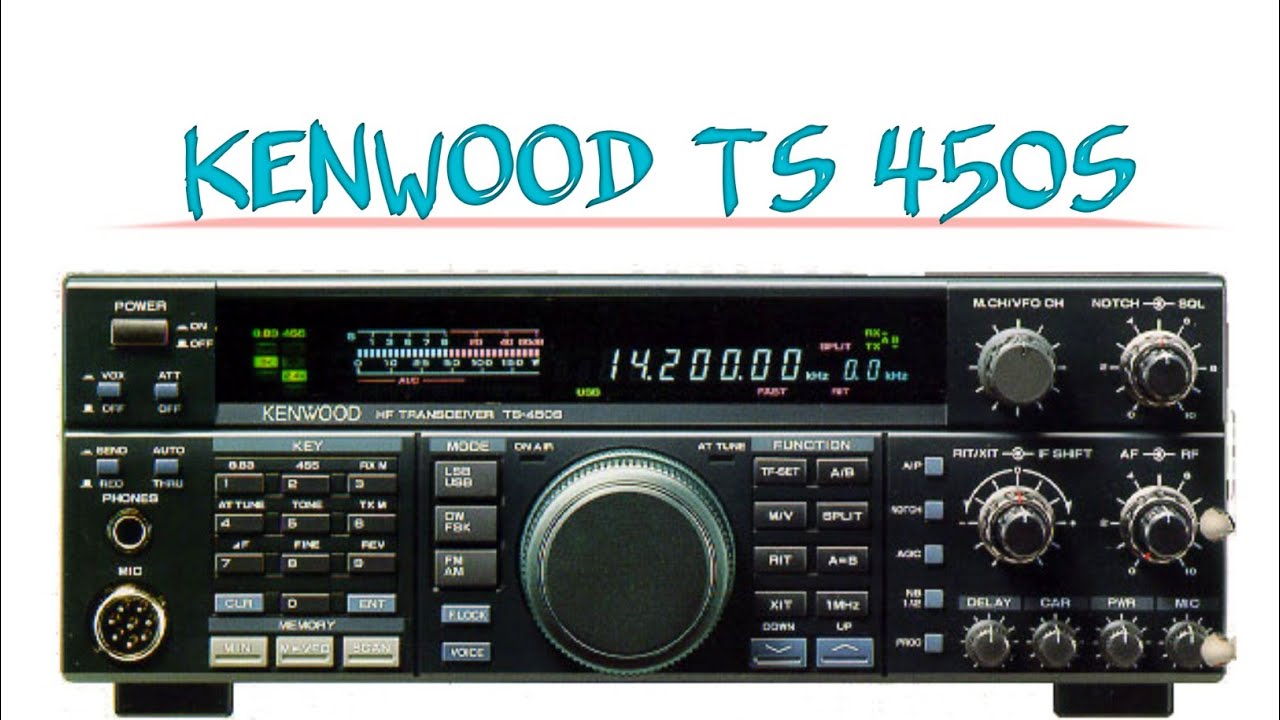 Kenwood TS 450S - YouTube