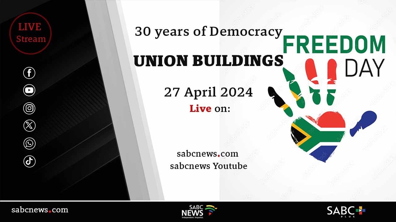 South Africa marks 30 years of freedom - YouTube
