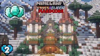 DIAMONDS and Mine Entrance | 1.18 Minecraft Hardcore Survival Let's Play | Episode 2