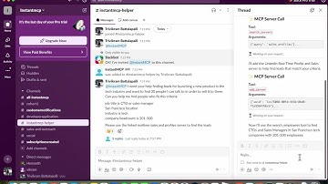 Use MCP Tools Directly in Slack — InstantMCP Integration Demo