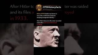 The First Transgender Research Institute Destroyed by Nazis (1933)