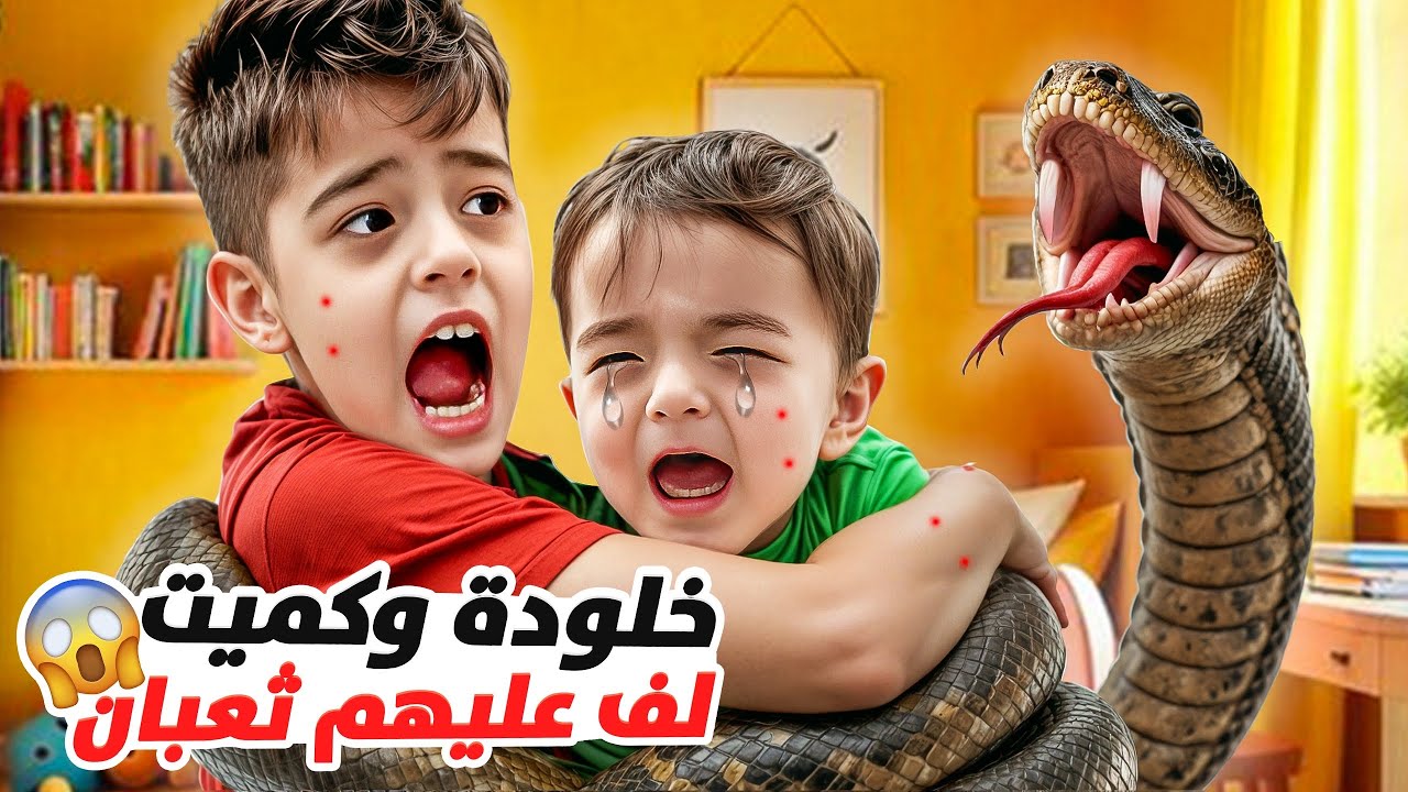 هجم الثعبان على خلودة وكميت😱