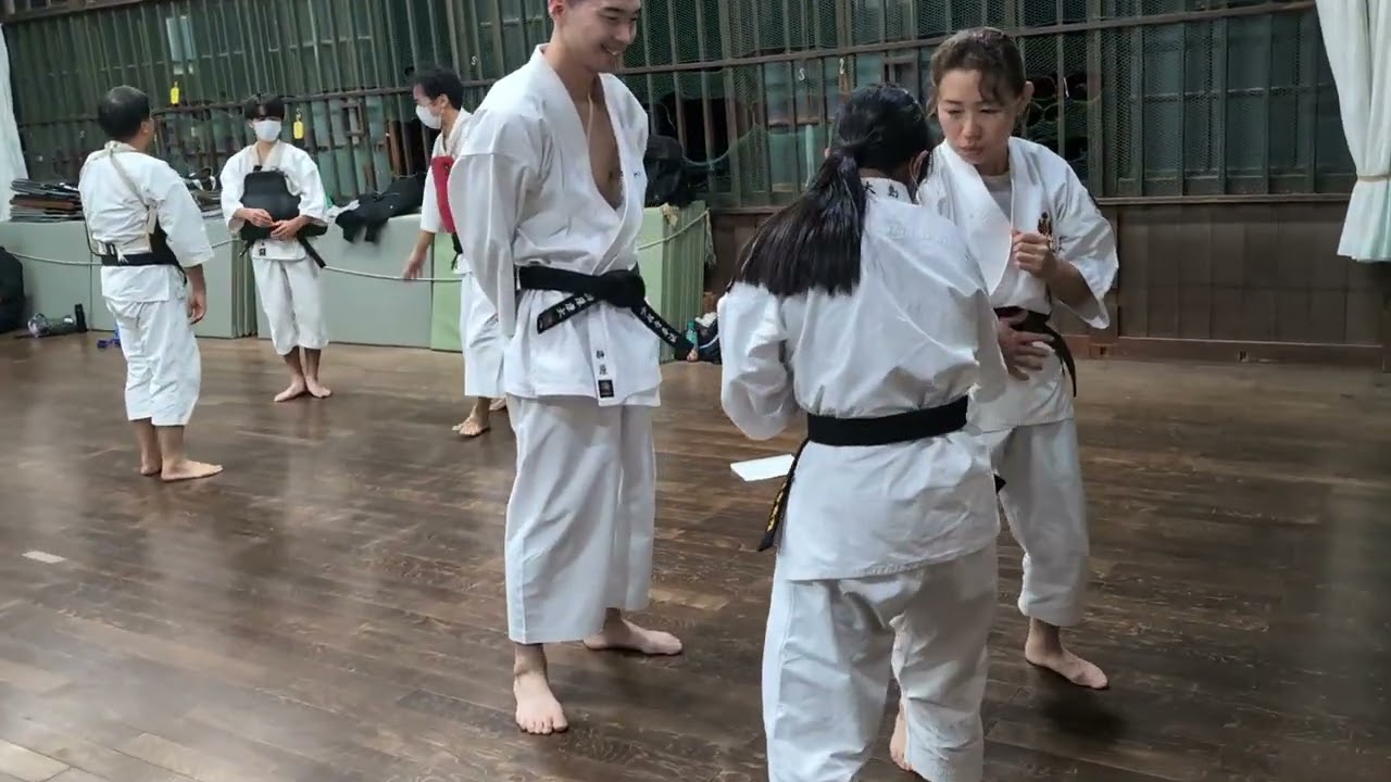 ある日の練習風景