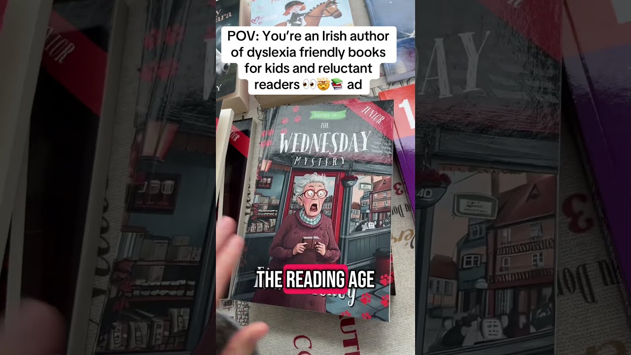 POV You Re An Irish Author Of Dyslexia Friendly Books For Kids And Reluctant Readers Ad