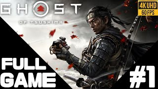 GHOST OF TSUSHIMA – Full Walkthrough Gameplay – PS5 4K\/60 FPS No Commentary {PART 1 OF 2}