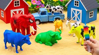 AMAZING TOY WALKING COW AND ELEPHANT🐄🐘WADIDAU‼️PROSES SAPI KURBAN SIMOLASI Part 57