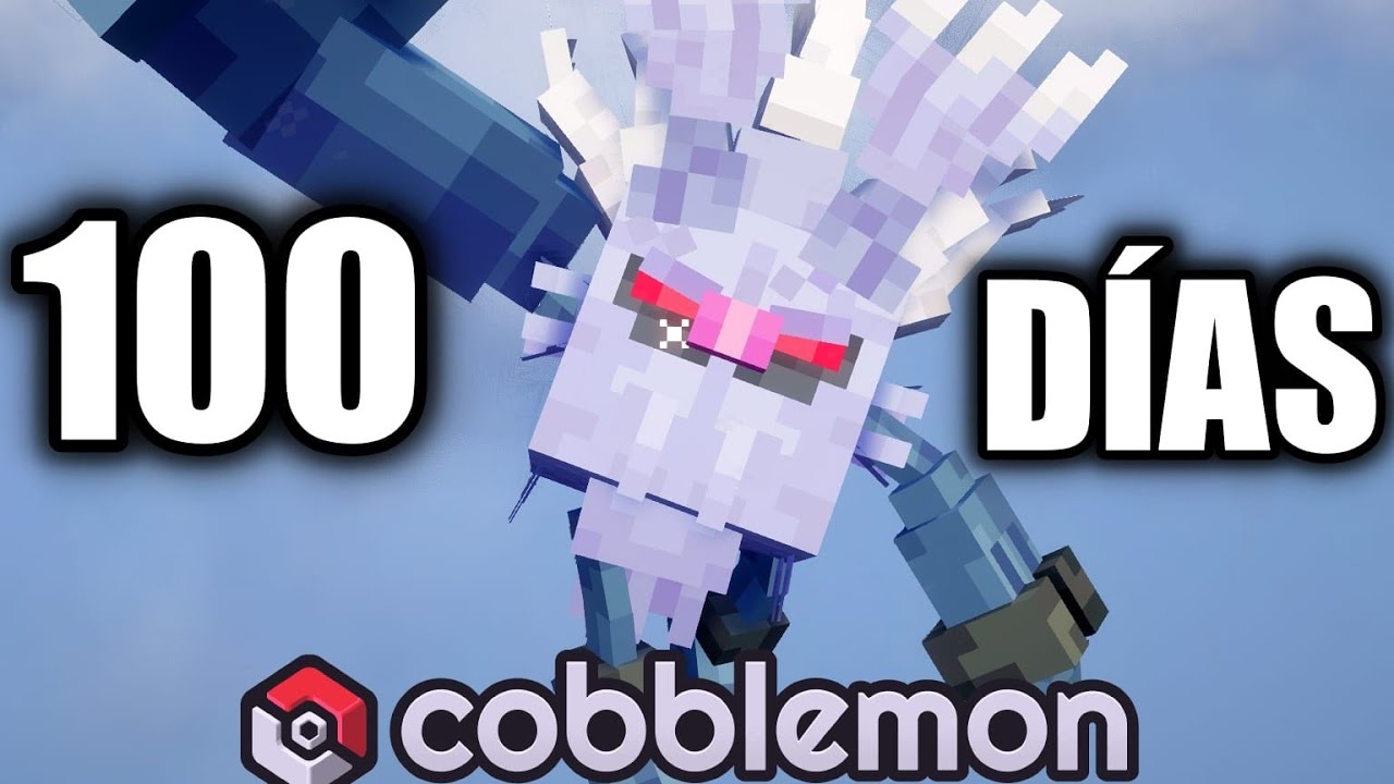 Pasé 100 DÍAS siendo Entrenador de SHINYS en Minecraft Cobblemon (Nueva versión 1.7)