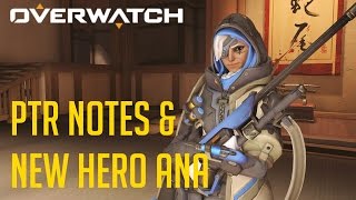 Overwatch: PTR Patch Notes from July 12th 2016 (Plus new Hero! - Ana)