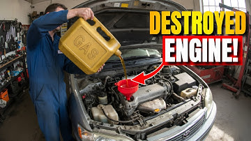 I Put FUEL in My Engine Before an Oil Change… Here’s What Happened