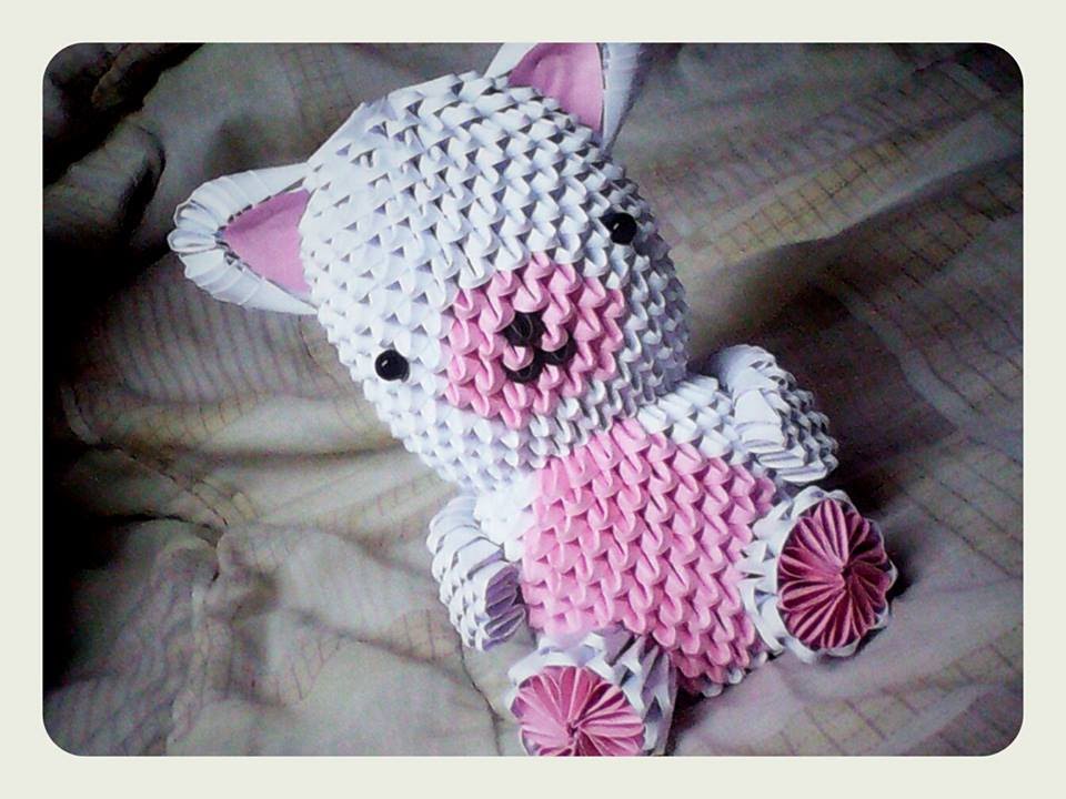 3D Origami Oso Teddy YouTube